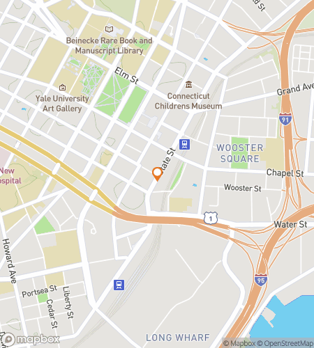 מפת סיור הליכה של חיפוש אוצרות עבור חיפוש הברים של ניו הייבן&comma; קונטיקט