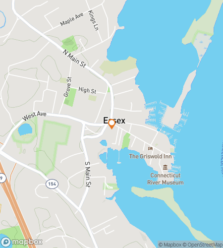 Map of scavenger hunt walking tour for Essex Village Essex scavenger hunt