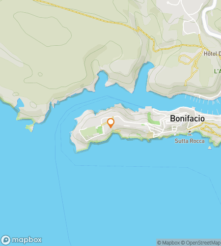 แผนที่ทัวร์เดินล่าสมบัติสำหรับ Cliffs of Legend: The Bonifacio Quest