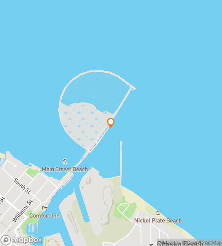 Map of scavenger hunt walking tour for Huron‘s Hysterical Hunt