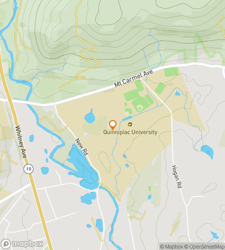 Map of scavenger hunt walking tour for The Great Quinnipiac Crawl