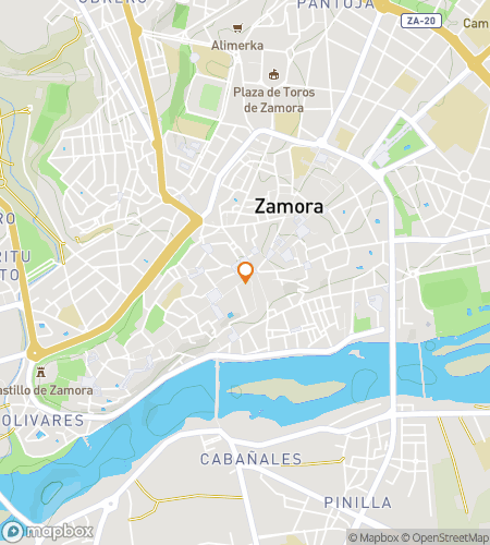 Map of scavenger hunt walking tour for Zamora Courtyards and Colorwalls Adventure