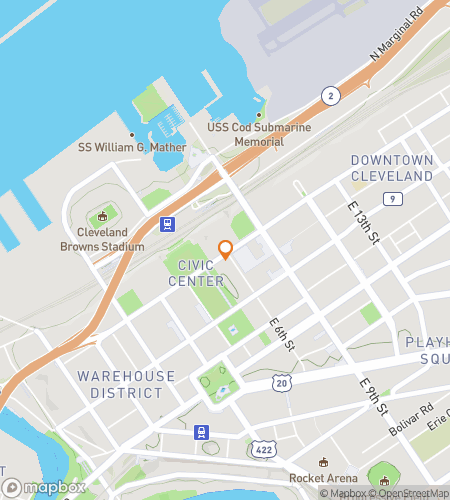 Map of scavenger hunt walking tour for A Ball Round The Mall