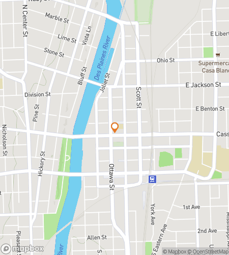 Map of scavenger hunt walking tour for Joliet Jackpot Hunt: Crack the Clues, Claim the Glory!