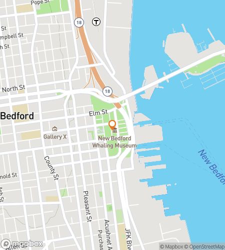 Map of scavenger hunt walking tour for A Whale of A Hunt