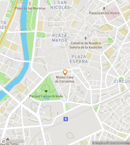 Carte du parcours de chasse au trésor pour la Chasse Brique et Basilique