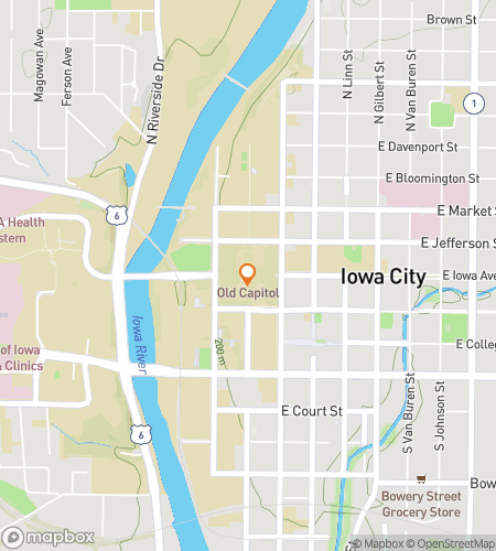 Map of scavenger hunt walking tour for City of Literature