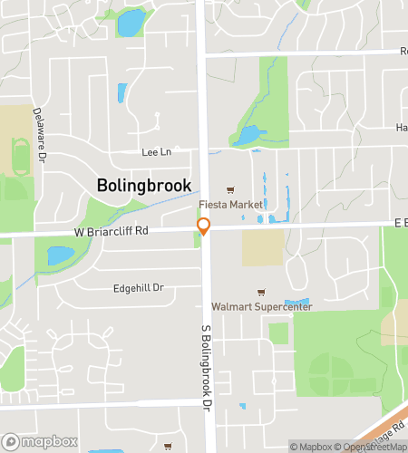 Map of scavenger hunt walking tour for Bolingbrook: A Walk in the Park