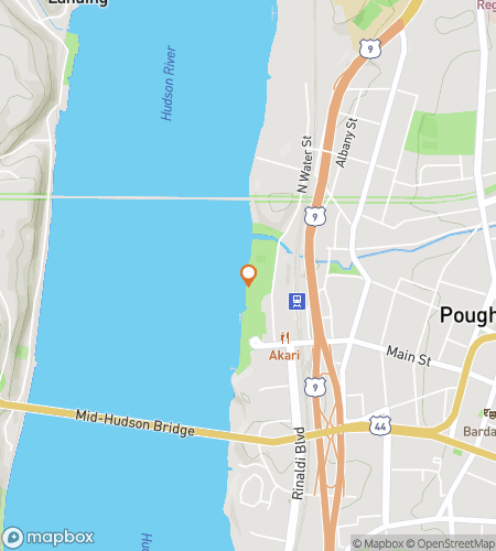 Map of scavenger hunt walking tour for Marist College Scavenger Hunt