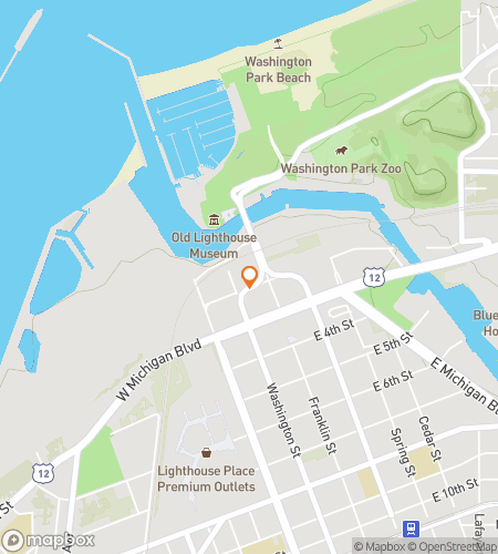 Map of scavenger hunt walking tour for Making Waves & Finding Clues