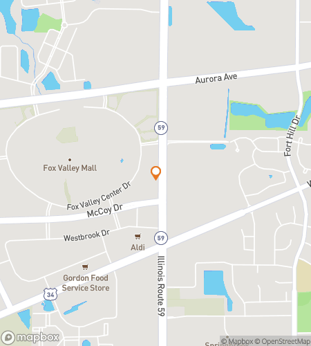 מפת סיור הליכה של חפש את המטמון עבור חפש את המטמון הבר של Naperville Illinois