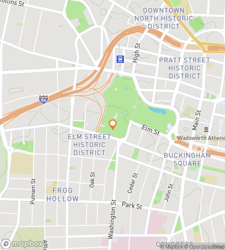 Χάρτης περιπάτου κυνηγιού θησαυρού για τους Ταξιδιώτες στο Χρόνο του Hartford