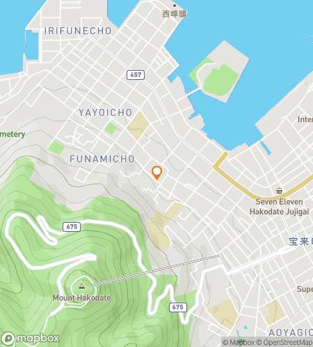 函館ベイ・クエスト：スカベンジャーハント・ウォーキングツアーマップ