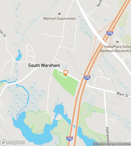 Map of scavenger hunt walking tour for Wareham Onset Beach Vibes & Boardwalk Detours