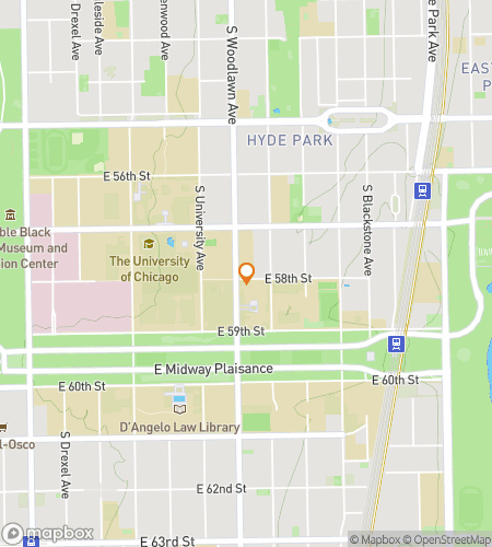 Map of scavenger hunt walking tour for Hyde Park Scavenger Hunt