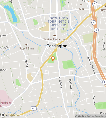 Map of scavenger hunt walking tour for Torring It Up&excl;&colon; The Can&rsquo;t-Miss Torrington Hunt