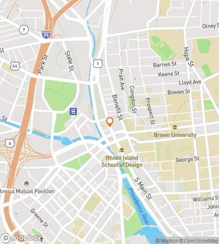 מפת סיור רגלי של ציד אוצרות עבור ציד ברים בפרובידנס&comma; רוד איילנד