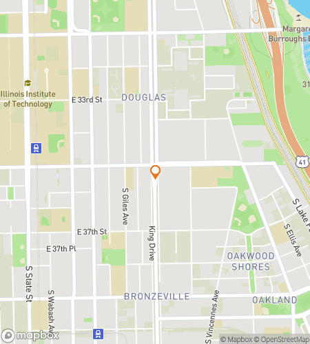 Harta turului pietonal cu vânătoare de comori pentru Groveland Park Chicago scavenger hunt