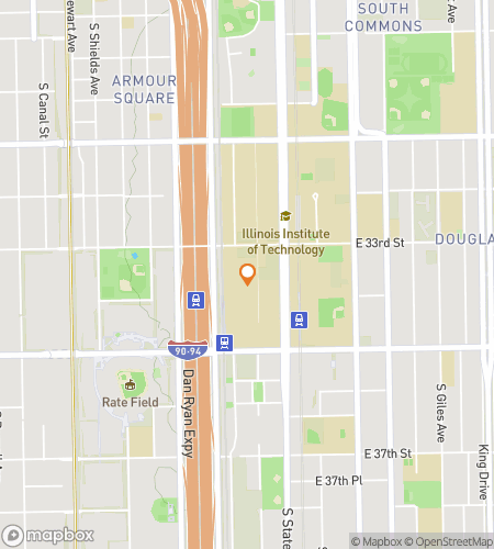 Χάρτης περιήγησης με τα πόδια για το Κυνήγι στο Ινστιτούτο Τεχνολογίας του Ιλινόις