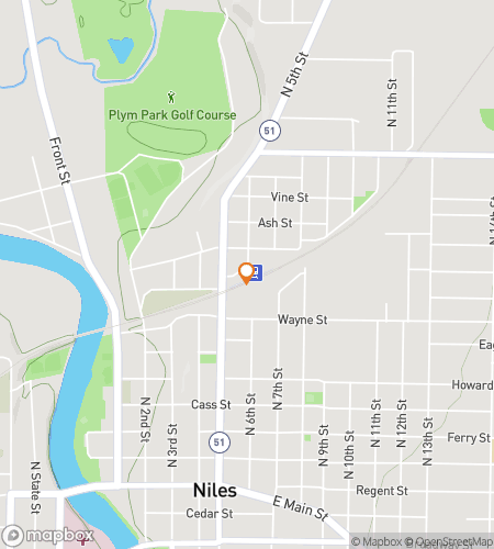 निफ्टी नाइल्स ट्रेजर ट्रेल के लिए स्कैवेंजर हंट वॉकिंग टूर का नक्शा