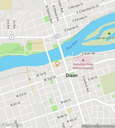 Kartta scavenger hunt -kävelykierrokselle Dixonin kotilegendoille!