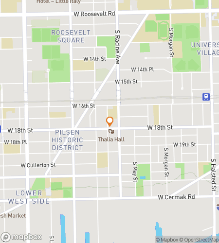 Mappa del tour a piedi di caccia al tesoro per Pilsen Prowl n‘ Plunder Hunt