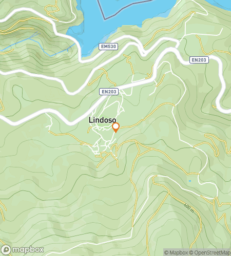 Map of scavenger hunt walking tour for Lindoso: Granaries & Guardians