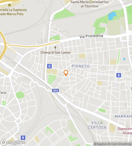 מפת סיור רגלי של חיפוש אוצרות לסיור בר ברומא לאציו