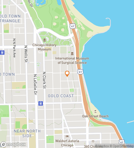 Map of scavenger hunt walking tour for Gold Coast Treasure Hunt