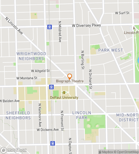 Карта пешеходного квеста для DePaul University Hunt