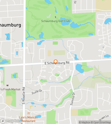 Kart over skattejakt-vandretur for Schaum Sweet Schaum