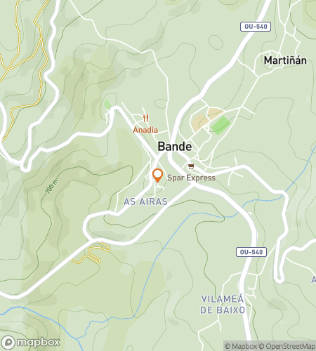 Map of scavenger hunt walking tour for Roman Remains, Modern Brains: The Bande Chase