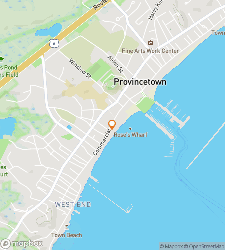 Mapa del recorrido a pie de búsqueda del tesoro para La Joya de la Corona de Cape Cod