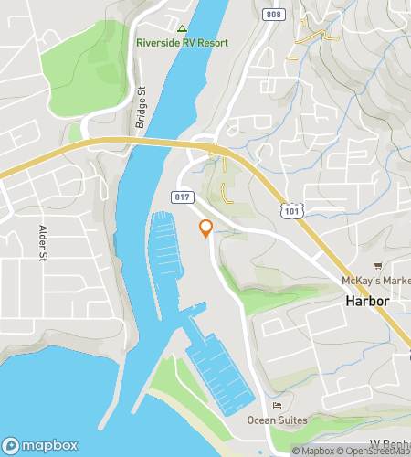 Mapa spaceru z poszukiwaniem skarb&oacute;w po widoki na klify Brookings i nadmorskie bryzy