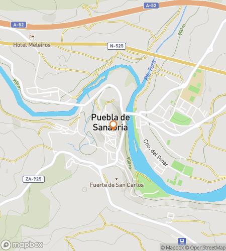 Map of scavenger hunt walking tour for Castillas City Center Caper