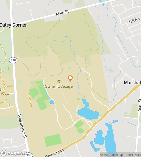 Hartă tur pe jos cu concurs de explorare pentru Hawks on the Hunt de la Stonehill College