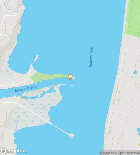 Map of scavenger hunt walking tour for All Tied Up in Saugerties