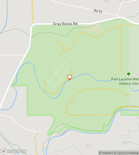 Map of scavenger hunt walking tour for Wild West Whimsical Hunt