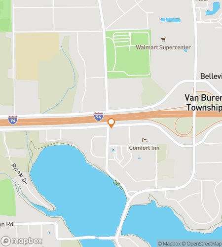 Map of scavenger hunt walking tour for Belleville Sunset Shorelines & Local Legends