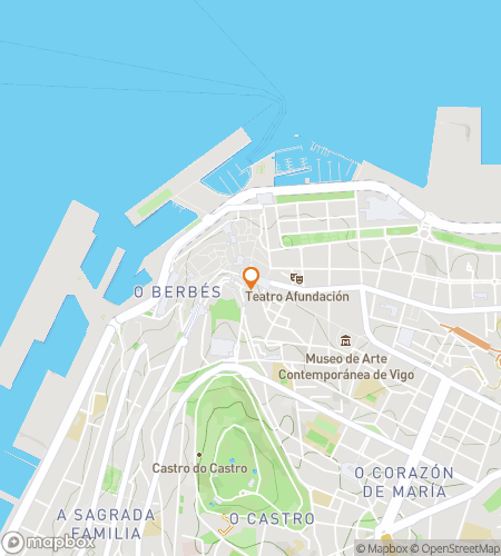 Карта пешеходного тура по поиску сокровищ для «Путешествие в яркий Виго»