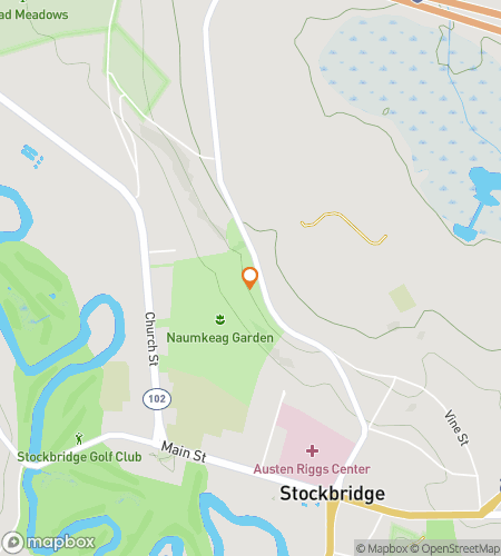 מפת סיור הליכה של מסע חפש את המטמון ל"הצטיידו בכיף בסטוקברידג&excl;"