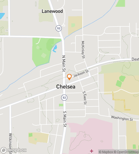 Map of scavenger hunt walking tour for Chelseas Charm Hunt