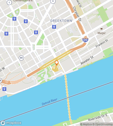 Χάρτης περιήγησης με κυνήγι θησαυρού για το Motor City Madness Scavenger Hunt