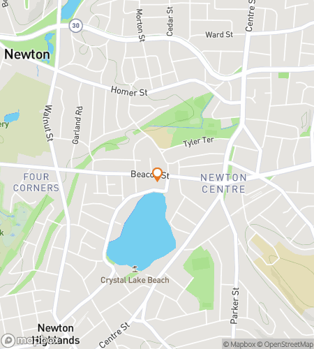 Карта пешеходного квеста для квеста в Ньютоне