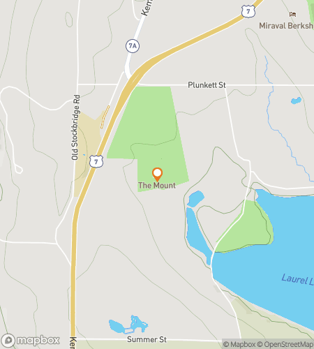 Carte du parcours de la Chasse au Tr&eacute;sor 'Hidden Highlights of Lenox'