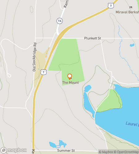 Map of scavenger hunt walking tour for Gilded & Ghostly&colon; The Lenox Village Quest