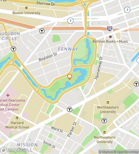 Map of scavenger hunt walking tour for Paws on the Hunt: A Northeastern Hunt