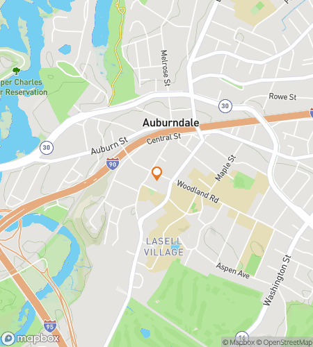 Térkép a gyalogos kincsvadászat túrához: Fáklyák és kincsek: Lasell Kaland