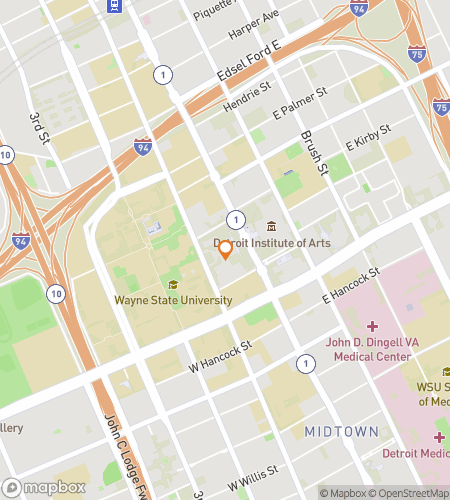 Map of scavenger hunt walking tour for Mission: Wayne Possible