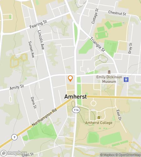 Amherst Harika Macera Avı için hazine avı yürüyüş turu haritası